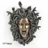 Andere Wohnkultur griechische Mythologie Medusa Wandstatue Griechische Mythologie Monster Statuegothic Myth Legend Snakes Statuen Home Dekoration x0821