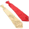 Bow Ties Neck Tie Prop Role-play Sequin Necktie Costume Decor Decorative Neckties Corbatas Hombre