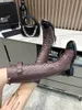 2023 designer noir et blanc bottes Martin bottines en cuir véritable mi-bottes à lacets bottines plusieurs styles à choisir cuir verni bottes à lacets bottes au genou
