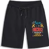 Heren shorts shorts Childhood Cancer Awareness Print Mans oversized plusloose mannen Casual zomer Crewneck Vintage Gym