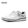 Sapatos de segurança PGM Men Golf Knobes Shoelaces Anti Slip Slip Perra impermeável S Sports Sneakers XZ245 230821