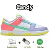 Designer Casual Shoes Panda black white rose whisper Pink Grey Fog Candy Kentucky Trail Medium Olive Court Purple trainers sneakers