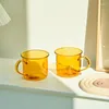 Wijnglazen lazzy huis gekleurde glascup koffie mok hoog borosilicaat glas hittebestendig water creatief kantoor thee -beker