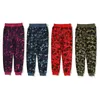 Shark Casual Camouflage Loose Pants Cotton Sports Cargo Pants Trendy Bapes Pants Street Rock Pants är fashionabla