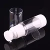 15 ml 30 ml mini mini -powietrza butelka próżniowa krem ​​z balsamą kosmetyczną 50 ml podróżne butelki makijażu opakowania 100pcs/działka ULACM