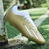 Dress Shoes Professional Men's Turf Soccer Shoes Parent-child Outdoor Training Cool Male Soccer Boot Long Spike Man Football Sneakers 230818