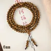 Strand Vietnam Aloes Hand String Rosary Wooden Buddha Beads Old Material Mater