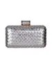 Kvällspåsar Golden Evening Clutch Bag Women Påsar för bröllopsfestvävning Handväskor Brud Metallkedjekopplingar Handväskor Små MN1398 HKD230821