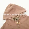 Moda Zipper Pullover Capuz de capuz simples Capuz casual Novos cartas de moda homens e mulheres com o mesmo padrão de moda impressa capuz de mangas compridas