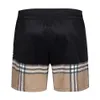 Heren zwemkleding plaid zwem shorts heren zomers mode strandbroek ontwerpers bord korte sportschool mesh sportkleding snel drogen zwem304s