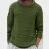 Spettape da cappuccio da uomo Sollette per i pullover a maglia solida 2023 Sleeve lunghe o sciolte inverno maglione inverno