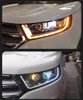 Luzes do carro para ford edge 20 15-20 19 conjunto do farol led luzes de condução lente de feixe alto acessórios de iluminação de sinal de volta