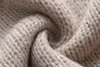 Maglioni da donna Autunno inverno a maniche lunghe Pallover sciolte sexy oversize sexy gigante maglione a maglia maglione maglione