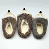 Slippers Indoor Slippers Special dog offer custom a warm winter hedgeh lovers home slippers thick hard bottom shoes on floor lovers shoes HKD230821