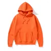 Women's Hoodies Oversize Sweatshirt Unisex Tracksuit Sports Streetwear Casual Loose Jumper T-shirt Orange Hoodie 2023