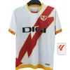 23 24 24 Rayo Vallecano Falcao R.D.T Koszulki piłkarskie Palazon Garcia Sanchez Martin Trejo Ciss Montiel Lejeune 2023 2024 Home Away Men Kits Kits Football Koszulka piłkarska