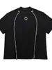 Camisetas masculinas DC4983 Tops de moda Tees 2023 Runway Luxo Design Europeu de Prinha Camisetas de Partema Curta