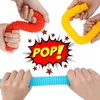 Tira tubo telescopico popolare giocattoli sensoriali per bambini inquieto di decompressione giocattolo giocattolo di plastica spremere giocattoli