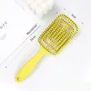 Wide Teeth Air Combs Brushes Women Scalp Massage Comb Hair Brush Hollowing Out Home Salon DIY Hairdressing Massge Tool 2462