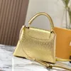 Struisvrouw damesontwerper handtas echte leer v schoudertassen capucines bb luxurys ontwerpers handtassen crossbody portemonnee koppeling dames -12