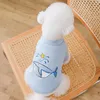 Dog Apparel Spring And Autumn Pet Clothes Cute Pattern Thin Sweater Small Medium-sized Pullover Kitten Puppy Coat Poodle Yorkshire