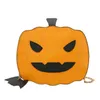 Sacca a cavallo inclinata di zucca versione coreana INS VETTO ROSSO HALLOWEEN FUN PICTROGRAM CREATIVE BASSO DELLE DONNE PU CHURA PIELLE PETTA 230821