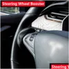 Für Tesla Model3 Ys X Accessoires Gegengewicht Ring Pilot FSD matic Assisted Driving AP Lenkrad Gewicht Booster Drop Lieferung DHGSB