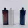 Бутылки для хранения 300 мл x 20 белый чистый черный пустой пластиковая алюминиевая винтовая крышка бутылки бутылки тонеры косметики контейнеры для животных гидрозоль