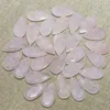 Colares pendentes 6pcs/lote 2023 rosa natural rosa quartzo faceted grow sheep colar jóias de contas soltas produzindo acessórios de bricolage