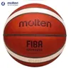 Kulki stopione mężczyzn Basket Basket Ball Materiał rozmiar 7/6/5 mecz na zewnątrz trening koszykówki Wysokiej jakości kobiety Baloncesto 230820