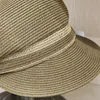 Berets UV Ochrona Słomiana Cap Women Sun Hat Brim Visor Flat Ivy Cabbie Beret Paperboy Outdoor Beach 230821