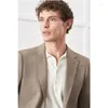 Men's Suits V1491-Loose Fitting Casual Suit Suitable For Spring And Autumn