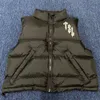 Trapstar New Herr Jacket Vest Vest Womens Puffer Vest Europe och America Standing Collar Vest Sleeveless Winter Par Vest