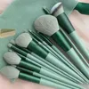 Make -up -Pinsel 13pcs Weiche flauschige Make -up -Pinsel für Kosmetikfundament Fundament Pulver Pulver Lidschatten Kabuki Make -up Pinsel Beauty Tool HKD230821