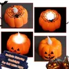 Otros suministros para fiestas de eventos Calabaza de Halloween Luz de vela Lámpara de linterna LED Adornos Accesorios Decoraciones para el hogar al aire libre 230818