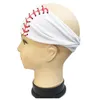 Headbands Baseball Sports Headband Women Men Softball Football Team Hair Bands Sweat Yoga Fitness Scarf Sport Towel 20 Colors Drop D Otbdc