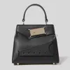 Сумка тота 2023 Женская сумочка дизайн бренда роскошная черная кожаная сумочка Женская деловая сумка для плеча с большой способностью caitlin_fashion_bags