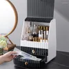 Storage Boxes Simple Dressing Table Skin Care Products Cosmetic Bathroom Box Desktop Lipstick Water Milk Mask Makeup Organizer