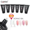 Nail Polish CANNI Poly Nails UV Gel Nail Art Manicure Acrylic UV LED Sculpture Gel Extending Natural Clear Camouflage Color Extention Gel 230821