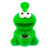 Colorful Innovative Silicone Pipes Frog Monster Style Glass Filter Nineholes Screen Bowl Portable Easy Clean Herb Tobacco Cigarette Holder Smoking Handpipes