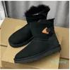 Top-Designerin Australien Boots Frauen klassische Mini-Plattform Boot Ultra Matt Fell Schneestiefel Wildleder Wolle Mischung Komfort Winter-Knootie Größe 35-40 kostenloser Versand