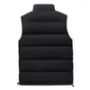 Hommes Gilets Bikinis Secret Hommes Automne Hiver Col Montant Gilet En Plein Air Chaud Vers Le Bas Gilet Casual Sans Manches Fasion Imprimé Veste Manteau