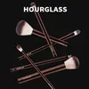 Makeup Brushes Hourglas Makeup Brush- No.17 Lighting Edit Borste Soft Fiber Hår Double Huvud Höjdpunkt Fashion Design Single Face Brush HKD230821