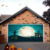Parti Dekorasyonu Cadılar Bayramı Garaj Kapı Arka Plan Bez Asma Kişilik Goblen Büyük Boyut Duvar