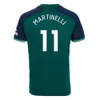 23 24 SMITH ROWE Soccer Jerseys G.JESUS SAKA SALIBA 2023 2024 Version du joueur des fans Odegaard Football Jersey Chemise MARTINELLI Chemise longue Hommes Kit Enfants Survêtement de football