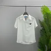 Men's Plus Tees & Polos t-shirts Round neck embroidered and printed polar style summer wear with street pure cotton r3t