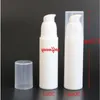 100pcs/działka szybka wysyłka 15 ml 30 ml 50 ml biała butelka bez powietrza, pakiet kosmetyczny, pojemnik kosmetyczny, butelka pompowa F050210 WVLEN