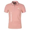 Herrpolos vintage polo skjorta jlindeberg golfspelare s-4xl kort ärm polo t shirt män komisk skjorta män golf topp 230818