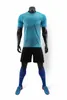 Outdoor TShirts Soccer jerseys men sport running cycling football adult kits DIY Custom soccer uniforms suits Training blue color 230821