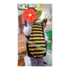 Girl's Dresses Kids Toddler Infant Lovely Insect Bumble Honey Bee Costume for Baby Girls Boys Halloween Purim Year Carnival Party Costumes 230821